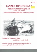 Panzer tracts No. 3-2 Panzerkampfwagen III Ausf.E, F, G, und H