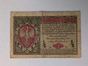 1/2 marki polskiej 1916 Seria B Generał