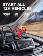 Power Bank jump starter Yaber auto YA40 26800mah