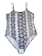 I Saw It First damskie body snake skin print UK 14 EU 42 wiskoza elastan