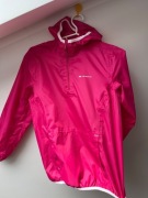 Kurtka wiatrówka przeciwdeszczowa na lato wiosnę jesień Quechua 128–140 cm