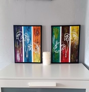 Obraz 2 sztuki 30x40cm pionowy