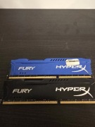 HyperX FURY DDR3 16GB (2x8GB) 1600MHz CL10 | Sprawne!