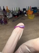 Kopyto 2cm fioletowe 25szt.