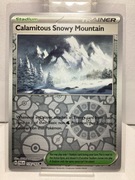 Pokémon TCG: Calamitous Snowy Mountain 186/193 Rev Holo PAL Paldea Evolved
