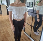 Biały top ,new yorker