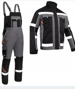 Ubranie robocze odblaskowe bluza i spodnie roz. L