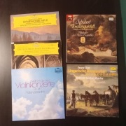 Zestaw 5 płyt - Schubert, Liszt, Mendelssohn, Bruch