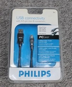 Philips A/5- pin mini B kabel USB 2m