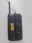 Stary telefon stacjonarny bezprzewodowy Panasonic KX-TC160-B