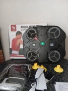 TARCZA BOKSERSKA BLUETOOTH MUZYCZNA LED MUSIC BOXING MACHINE + RĘKAWICE