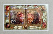znaczek 10 lat Vienna Comic Con The Witcher Geralt Cirii Wiedźmin stempel
