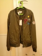 Kurtka zielona Jake's rozmiar 34 XS w stylu "pilotka" NOWA METKA 