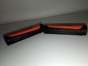 Chwyty gripy kierownicy Kross scale pomarańczowo/czarne 13mm