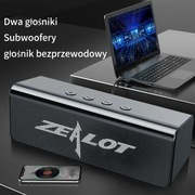 ZEALOT S31 10W Przenośny Głośnik Bluetooth z Potężnym Basem 10h Odtwarzania