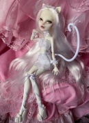 monster high lalka catrine demew g1 ooak custom repaint