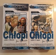 Chłopi Zestaw Dzwie Kasety VHS NOWE