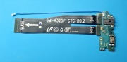 Płytka usb gniazdo, taśma lcd, antena Samsung A22 4G A225F