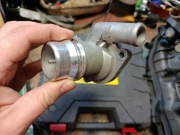 Aluminiowy termostat z grzałką Opel 1.4 turbo