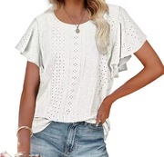 Damska bluzka ażurowa 