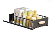 2x Szuflada teleskopowa Wysuwana do kuchni Cargo Kosz z drewnianą rączką