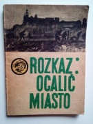 Rozkaz ocalić miasto  seria Żółty tygrys popularny w PRL tygrysek