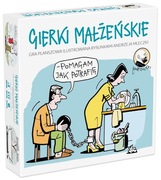 Gra planszowa MDR Gierki Małżeńskie rysunki A. Mleczki