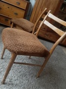 Krzesła PRL 60 lata patyczaki vintage do renowacji 