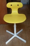 Krzesło IKEA MOLTE żółte