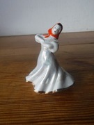 Figurka porcelanowa Tancerka CCCP Dulewo lata 50 ZOBACZ 