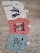 T-shirty/ bluzki dziewczęce/ 3 szt./ rozm 134/140