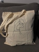 Bawełniana torba shopper handmade Lisa Simpson loser