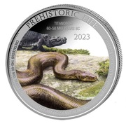 Srebrna Moneta Congo Titanoboa 2023 (kolor), 1 uncja