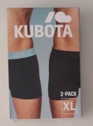 Bokserki męskie Kubota rozmiar XL 2 sztuki 95 % bawełna jakość pierwsza 