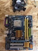 GIGABYTE GA-G31M-ES2L + Intel core e6300