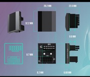 Adapter Wtyczka 12VHPWR kątowa złącze 12+4 PIN 180 stopni EZDIY-FAB RVS 600