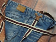 &DENIM by H&M- RETRO- OLD SCHOOL- VINTAGE- pas 83 cm+ SZELKI
