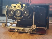 Aparat mieszkowy stereoskopowy ICA REICKA Stereo Panorama 685 3D 1912 ROK
