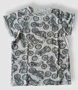 next koszulka krótki rękaw w motory bawełna 128cm