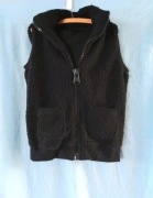 Kamizelka damska typu Teddy z kapturem r.42