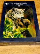 Puzzle Bluebird Precious Moment 1000 elementów Wilki NOWE