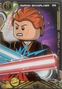 Karty LEGO STAR WARS EDYCJA JUBILEUSZOWA ANAKIN SKYWALKER 23