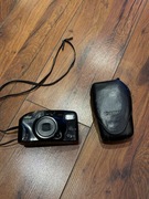 Stary Canon Sure Shot Zoom- s czarny aparat kamera kolekcjoner retro vintag