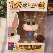 Funko POP Looney Tunes 842 Bugs Bunny Superman #1