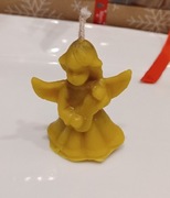 Swieca z wosku pszczelego Aniołek 