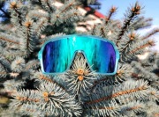 Okulary sportowe fotochromowe UV Unisex zielone /#8