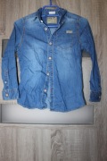 Koszula jeans dla dziecka 128 Zara Boys długi rękaw