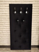 Wieszak tapicerowany panel welur na zamówienie