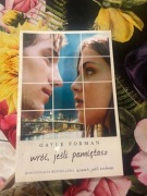 Książka pod tytułem "Wróć jeśli pamiętasz".