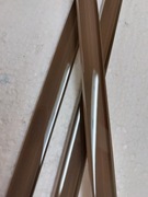 Listwa szklana 1,5x50cm kolor brąz